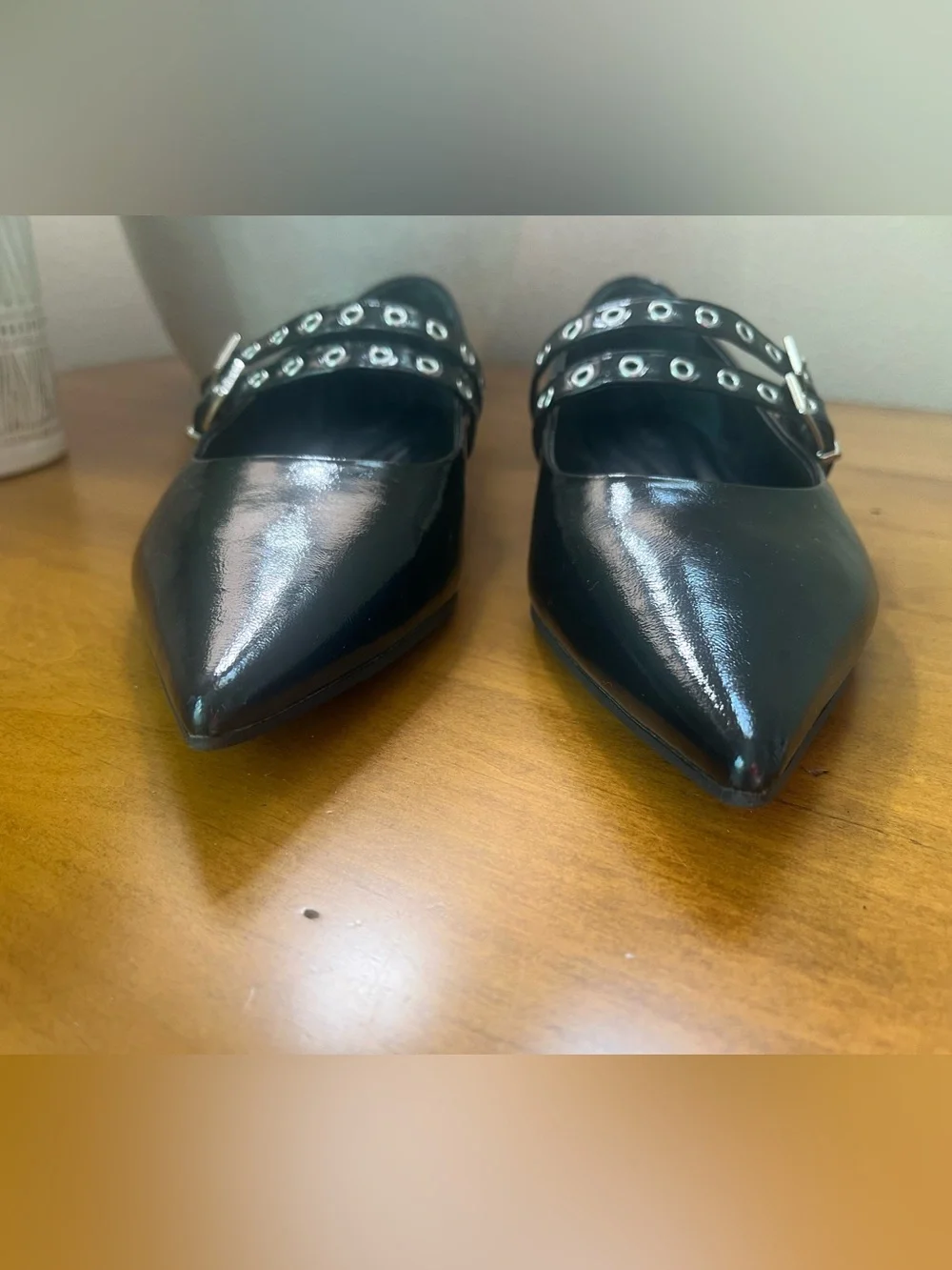 Nordstrom Open Edit Oriana Pointed Toe Mary Jane Flat • Size 8.5 • Like New